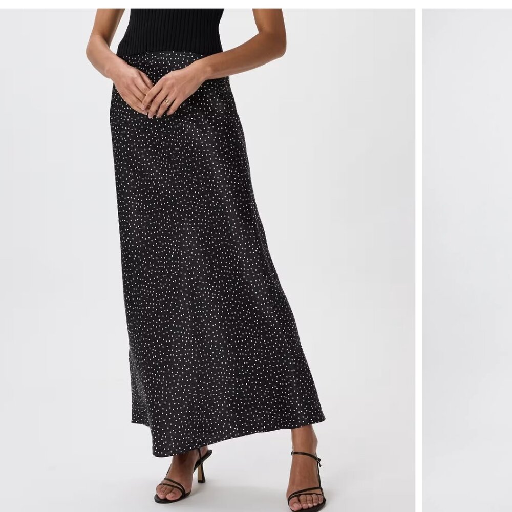 Quince silk maxi skirt